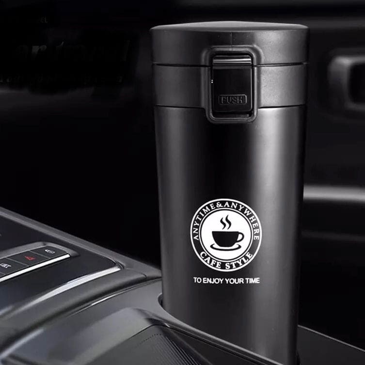 380ml Double Stainless Steel Coffee Mug, Travel Coffee Mug, Steel Thermos Tumbler Cups, Vacuum Flask thermo Water Bottle, Insulated Water Bottle, Double Thickened Coffee Mug 380ml Double Stainless Steel Coffee Mug, Travel Coffee Mug, Steel Thermos Tumbler Cups, Vacuum Flask thermo Water Bottle, Insulated Water Bottle, Double Thickened Coffee Mug